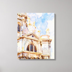 The Salute, Venice by John Singer  Canvas Print