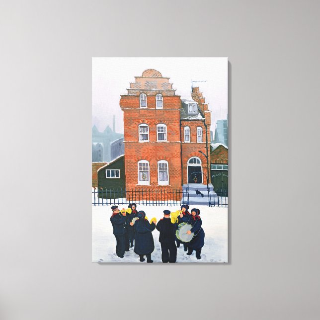 The Salvation Army Band Canvas Print (Front)