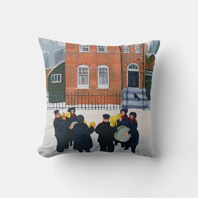 The Salvation Army Band Throw Pillow (Front)