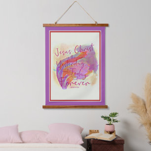 The same hanging tapestry