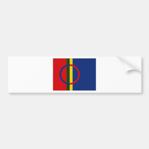 The Sami Flag Bumper Sticker
