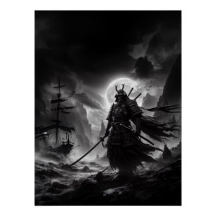 The samurai night poster