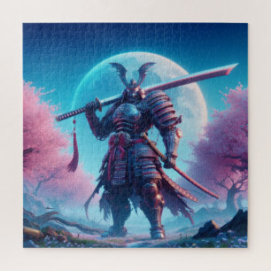 The samurai of the land of flowers jigsaw puzzle