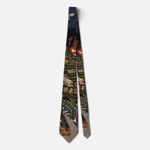The samurai warriors Tadanori and Noritsune Tie