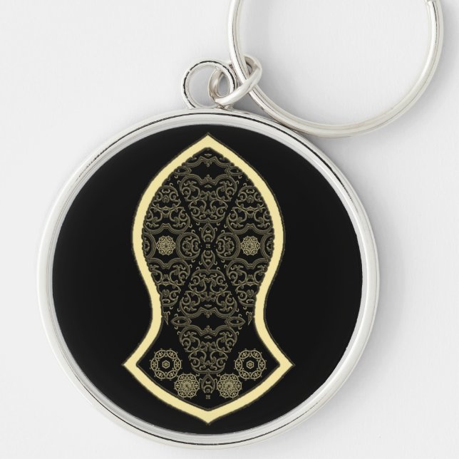 The Sandal Of The Prophet (Golden) Keychain (Front)