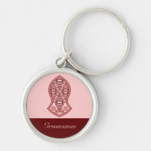 The Sandal Of The Prophet (Henna)(Red) Keychain