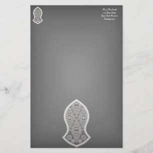 The Sandal Of The Prophet (White) Stationery