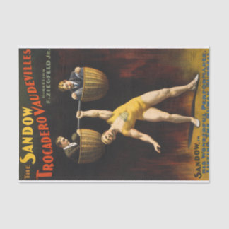 The Sandow Eugen Sandow Vaudeville Weightlifter  Tissue Paper