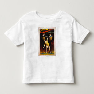 The Sandow Trocadero Vaudevilles Weightlifting Toddler T-shirt