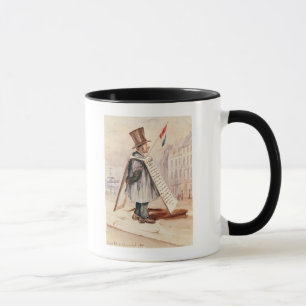 The Sandwich Board Man, Boulevard du Temple, 1839 Mug