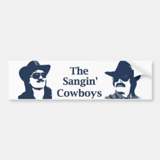 The Sangin' Cowboys Bumper Sticker