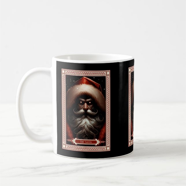 The Santa Tarot Card Coffee Mug (Left)