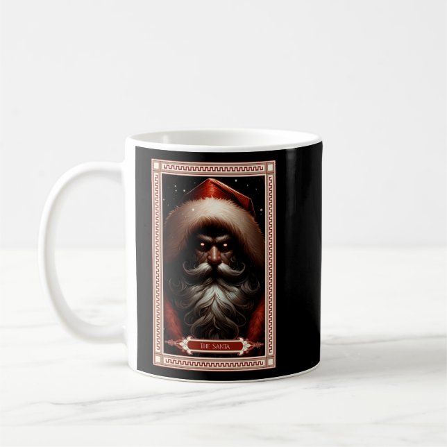 The Santa Tarot Card Coffee Mug (Left)