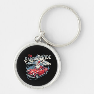 the santa's ride. keychain
