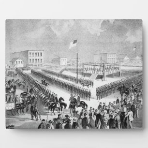 The Santee Sioux Uprising, Mankato, Minnesota, 186 Plaque