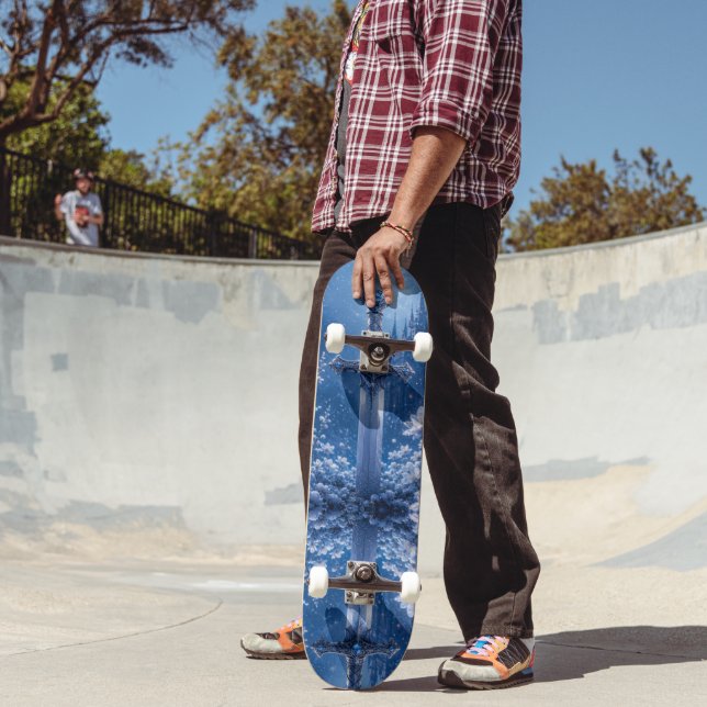 The Sapphire Oath Skateboard (Outdoor 2)