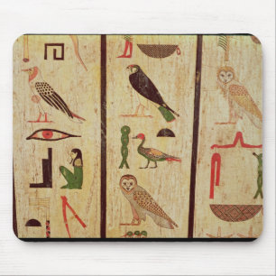 The sarcophagus of Psamtik I (664-610 BC) detail o Mouse Pad