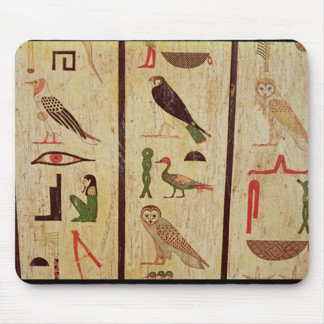 The sarcophagus of Psamtik I (664-610 BC) detail o Mouse Pad (Front)