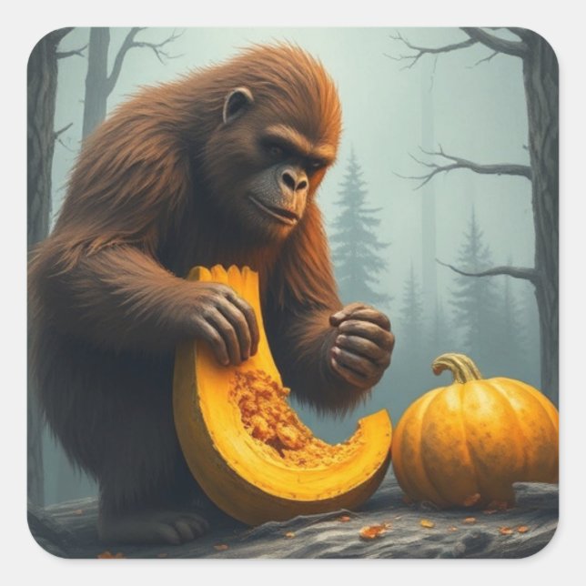 The “saSQUASH” Square Sticker (Front)