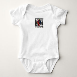 The Sasquatch aka Bigfoot Believes in You Baby Bodysuit