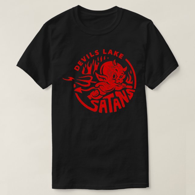 THE SATANS OF DEVIL'S LAKE - Devil T-Shirt (Design Front)