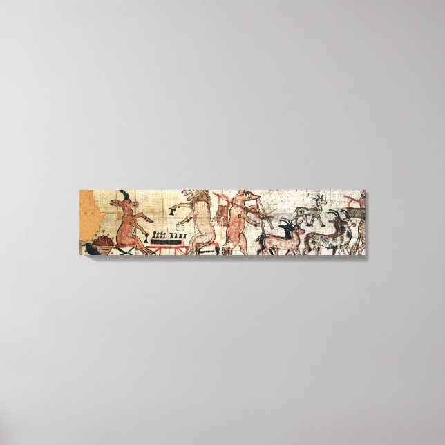 The Satirical Papyrus Canvas Print (Front)