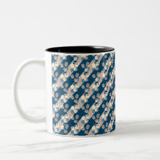 The Sbuirrels Background Pattern Two-Tone Coffee Mug