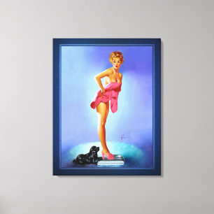 The Scale Doesn't Lie by Edward Runci Canvas Print