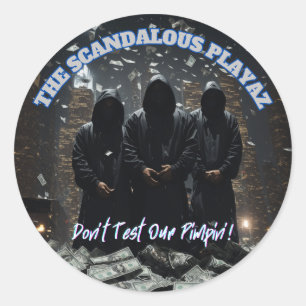 The Scandalous Playaz Stickers