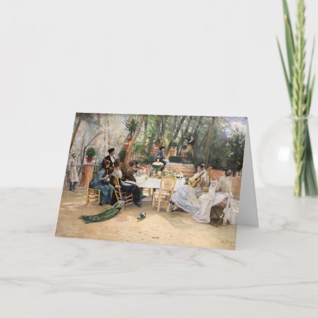 The Scandinavian Artists’ Lunch | Hugo Birger Card (Front)