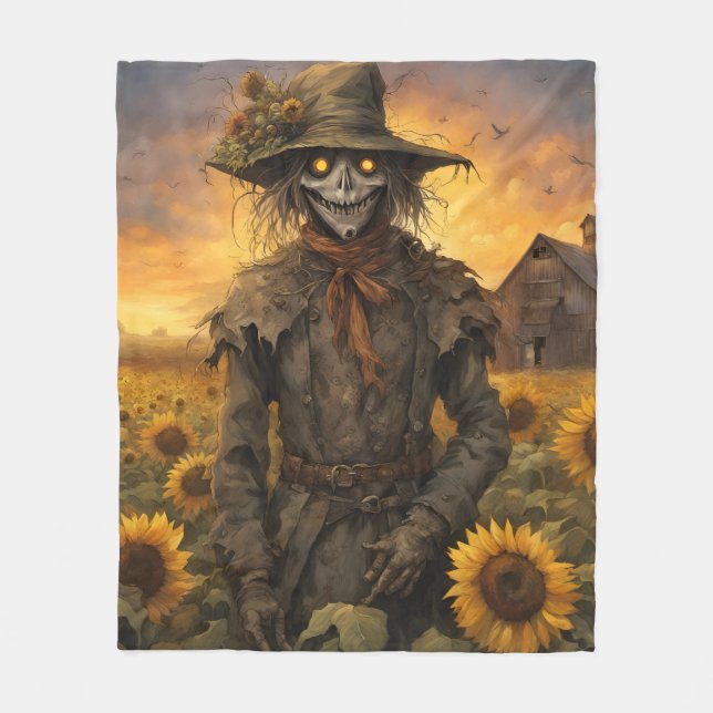 The Scarecrow Fleece Blanket (Front)