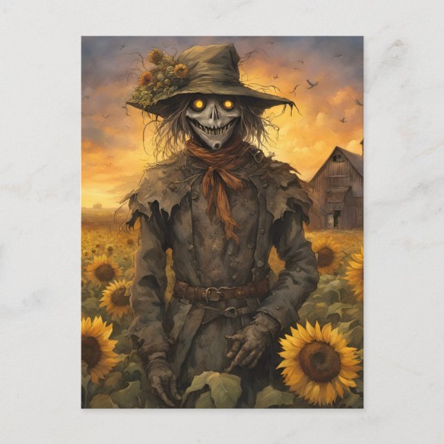 The Scarecrow Postcard (Front)