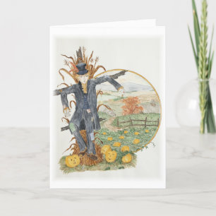 "The Scarecrow" Thank You Card