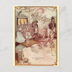 The Scarecrow's Queer Mansion Postcard