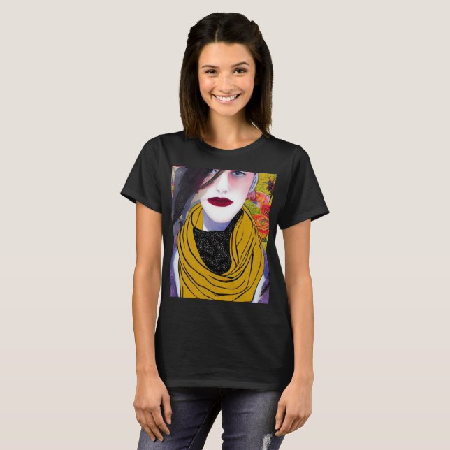 The Scarf T-Shirt (Front Full)