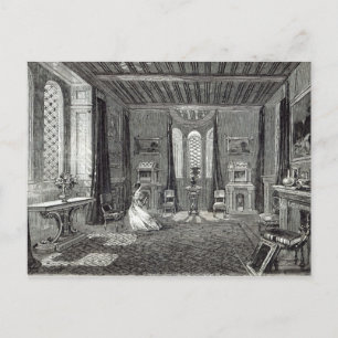 The Scarlet Drawing-room, Lansdown Tower Postcard