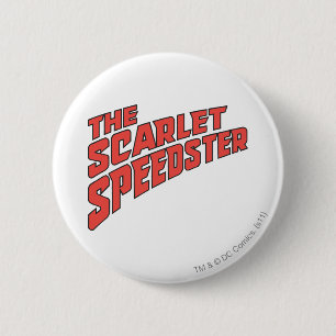 The Scarlet Speedster Logo 2 Inch Round Button