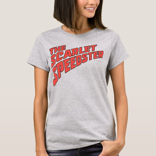 The Scarlet Speedster Logo T-Shirt (Front)
