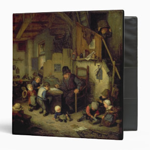 The School Master, c.1662 (oil on panel) Binder