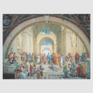 The School of Athens by Raphael Tissue Paper
