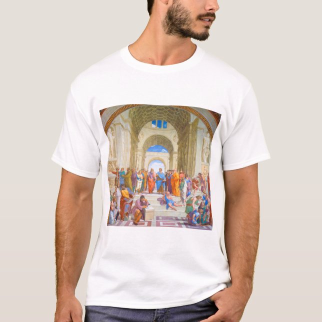 The School of Athens, Raphael T-Shirt (Front)
