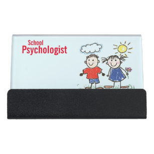 The School Psychologist's Business Card Holder