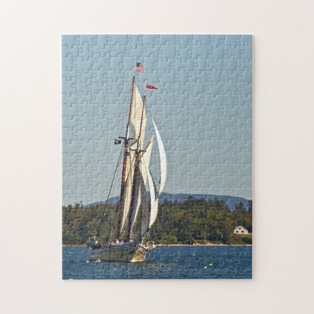 The Schooner Heritage Jigsaw Puzzle (Vertical)