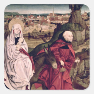 The Schotten altarpiece Square Sticker