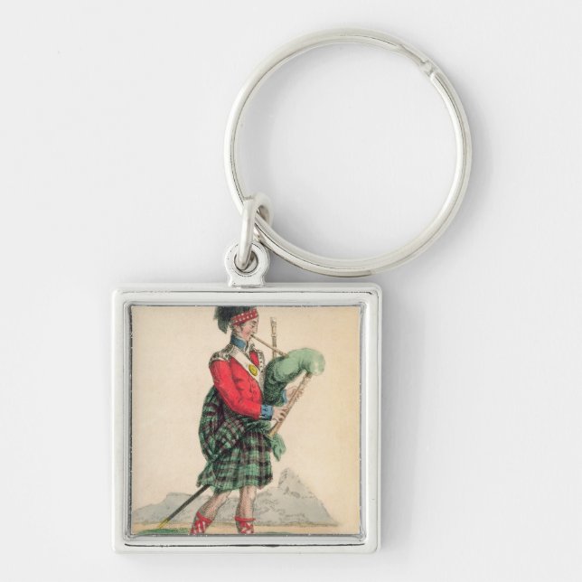 The Scotch Piper Keychain (Front)