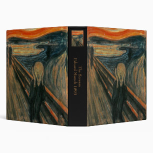 The Scream by Edvard Munch Binder