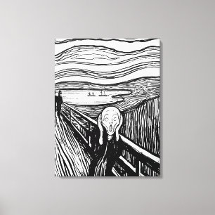 The Scream by Edvard Munch Canvas Print