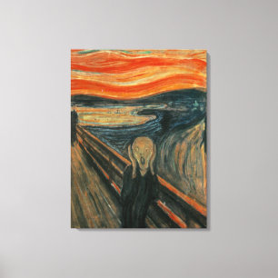 The Scream by Edvard Munch Canvas Print