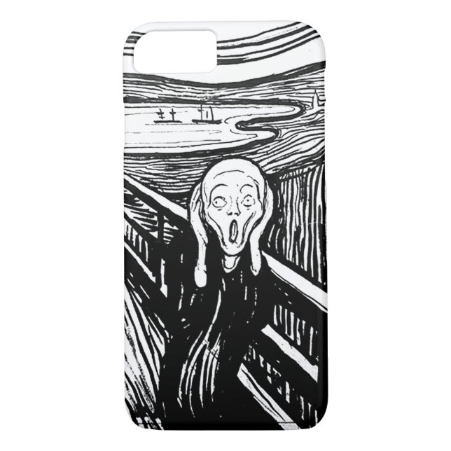 The Scream by Edvard Munch Case-Mate iPhone Case (Back)