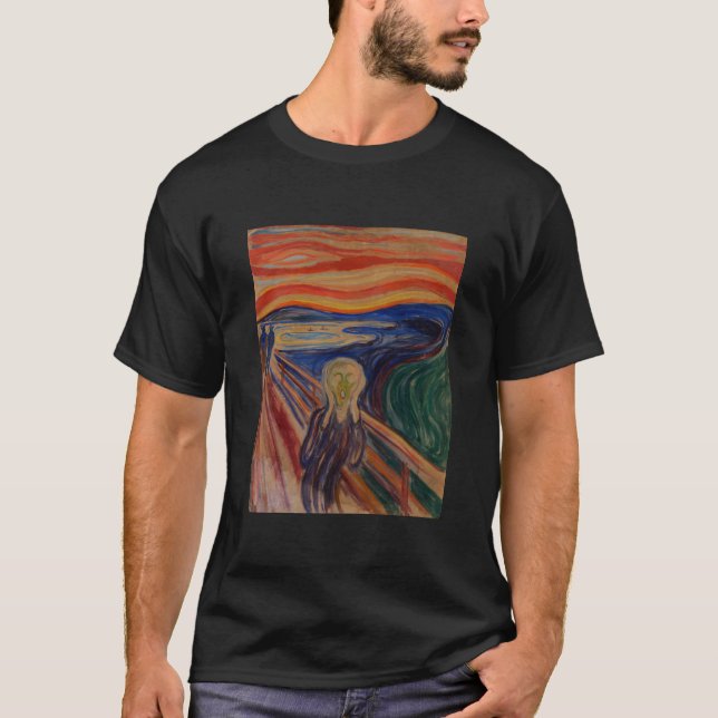 The Scream by Edvard Munch – Iconic Art T-Shirt (Front)